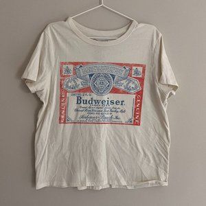 Budweiser T Shirt XLarge